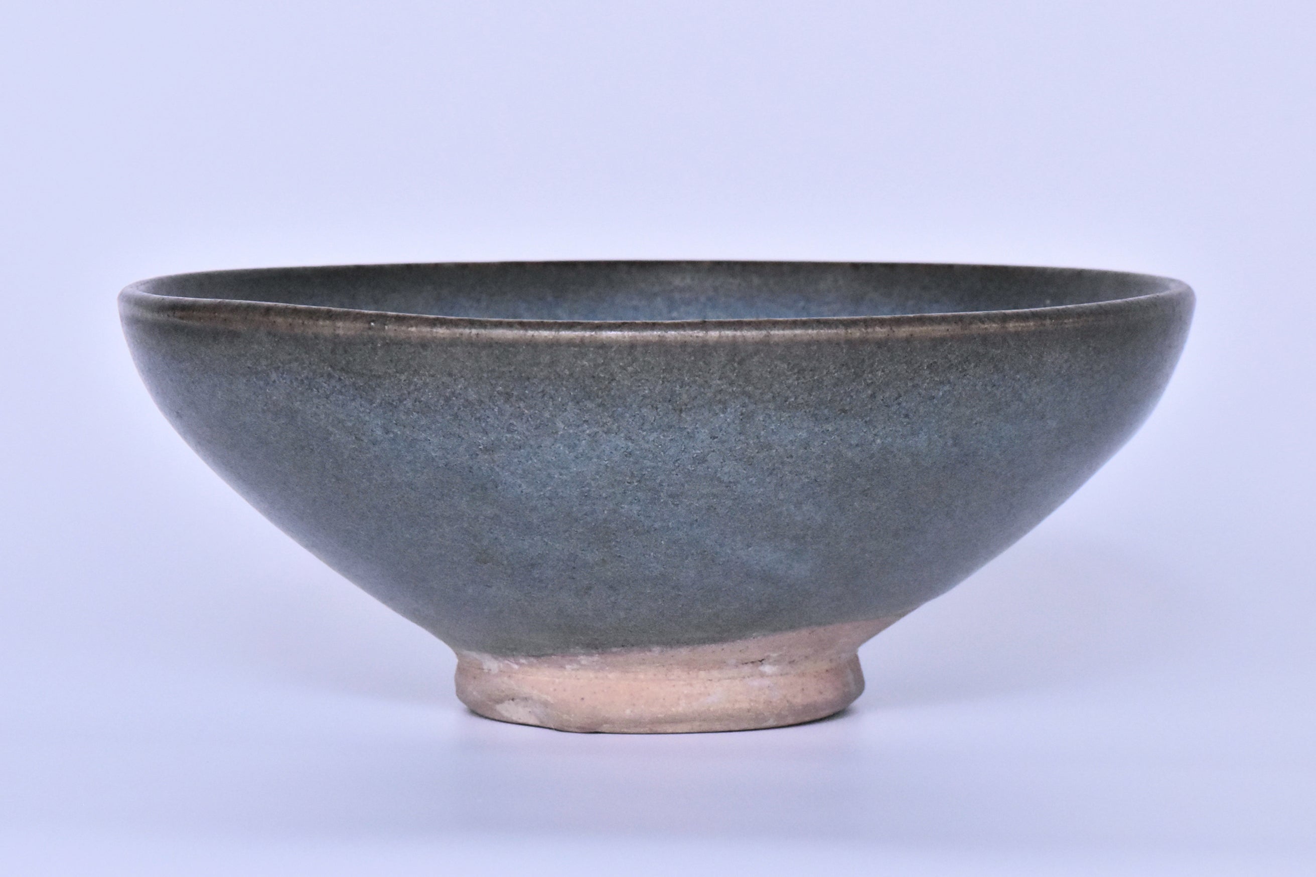 P847: Chinese Junyao Purple Splashed Bowl Yuan Dynasty Style