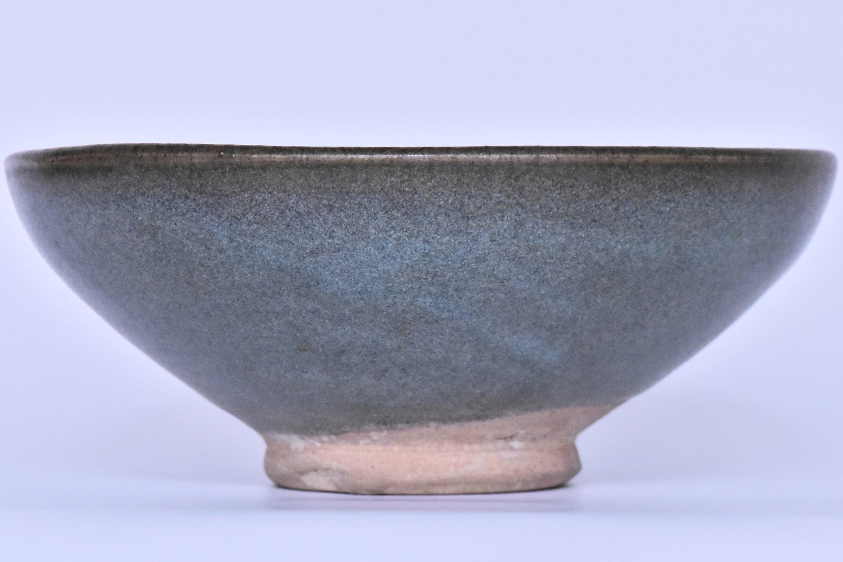 P847: Chinese Junyao Purple Splashed Bowl Yuan Dynasty Style