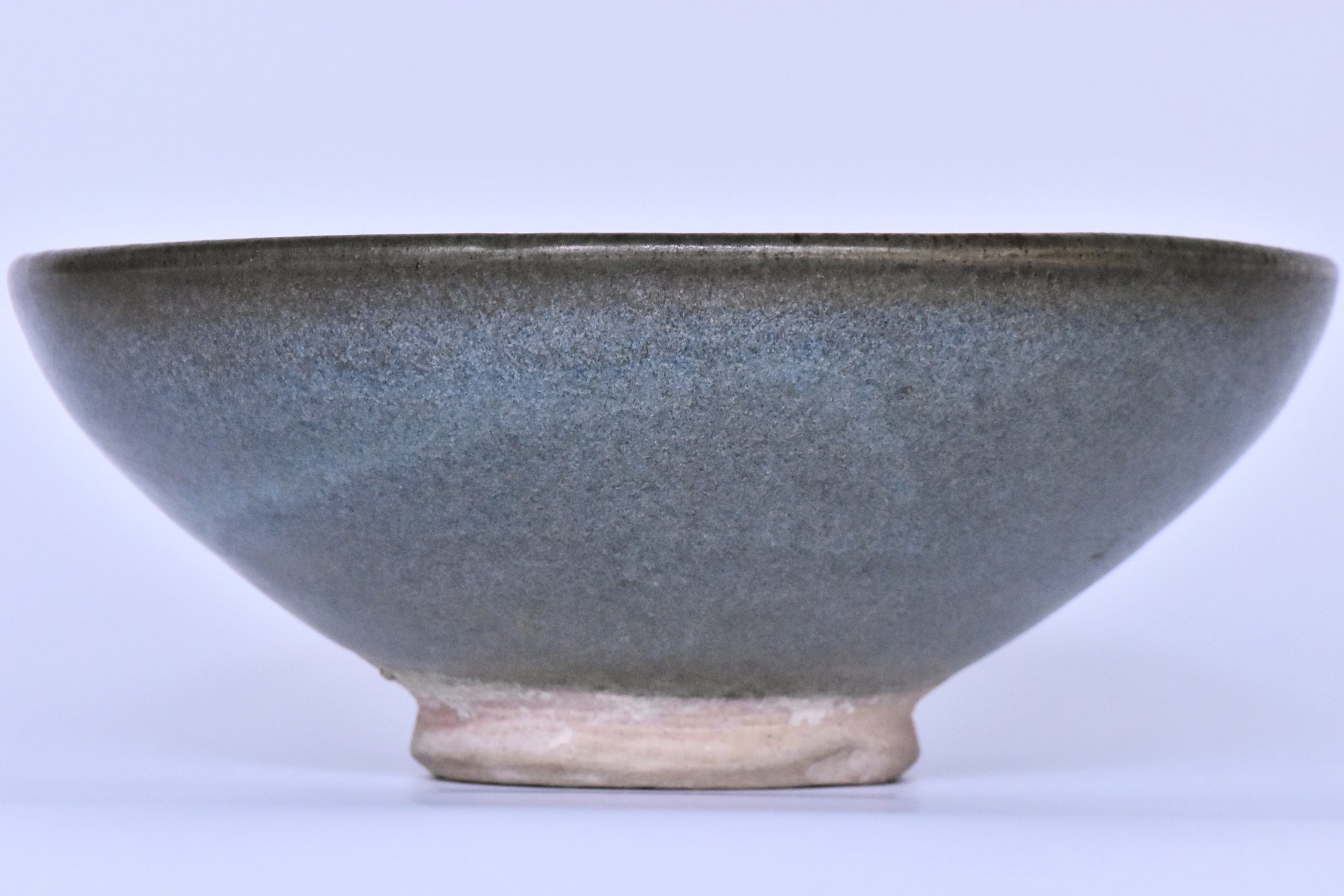 P847: Chinese Junyao Purple Splashed Bowl Yuan Dynasty Style