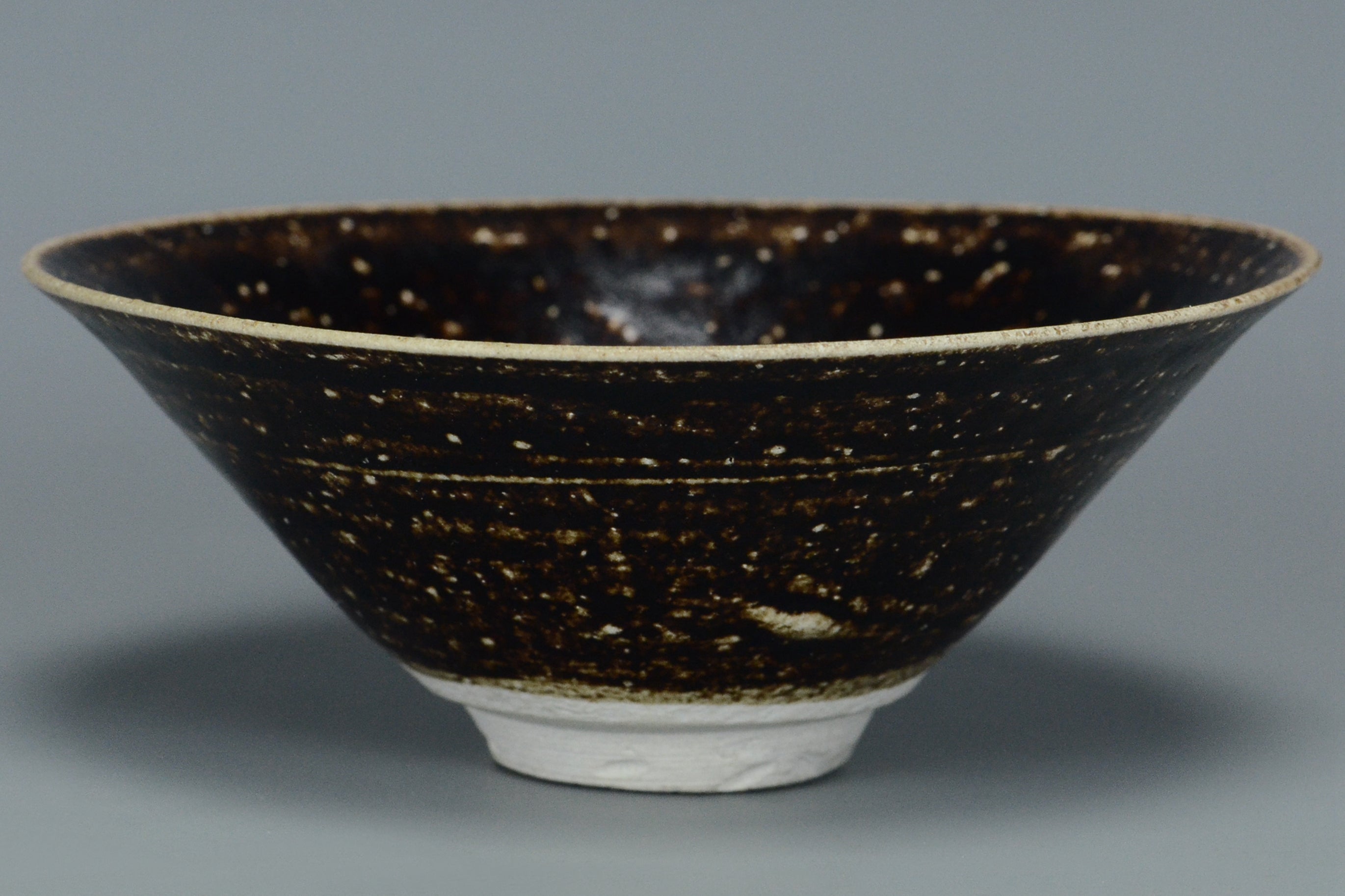 P861: Chinese Jizhou Leaf Bowl Song Dynasty Style