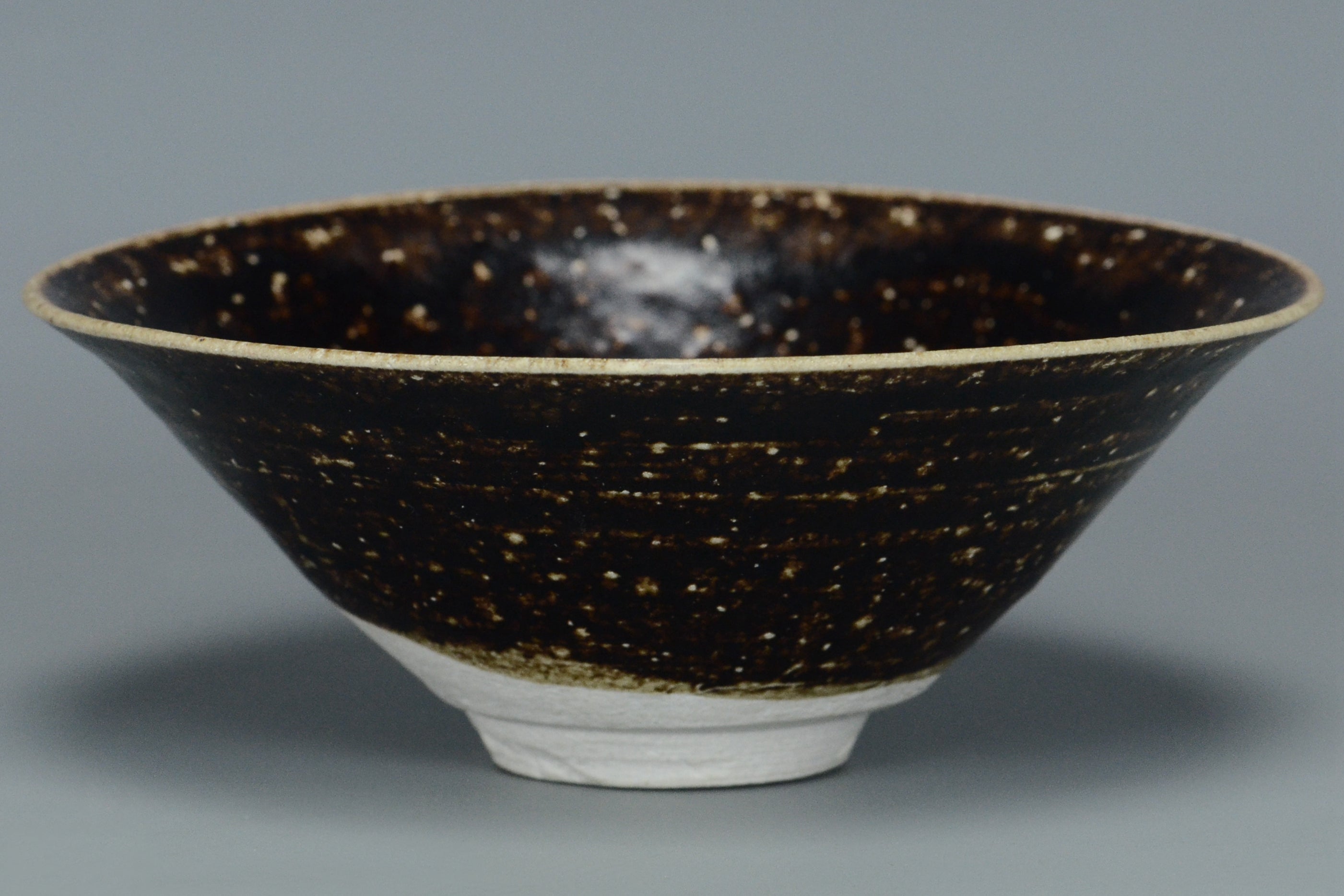 P861: Chinese Jizhou Leaf Bowl Song Dynasty Style