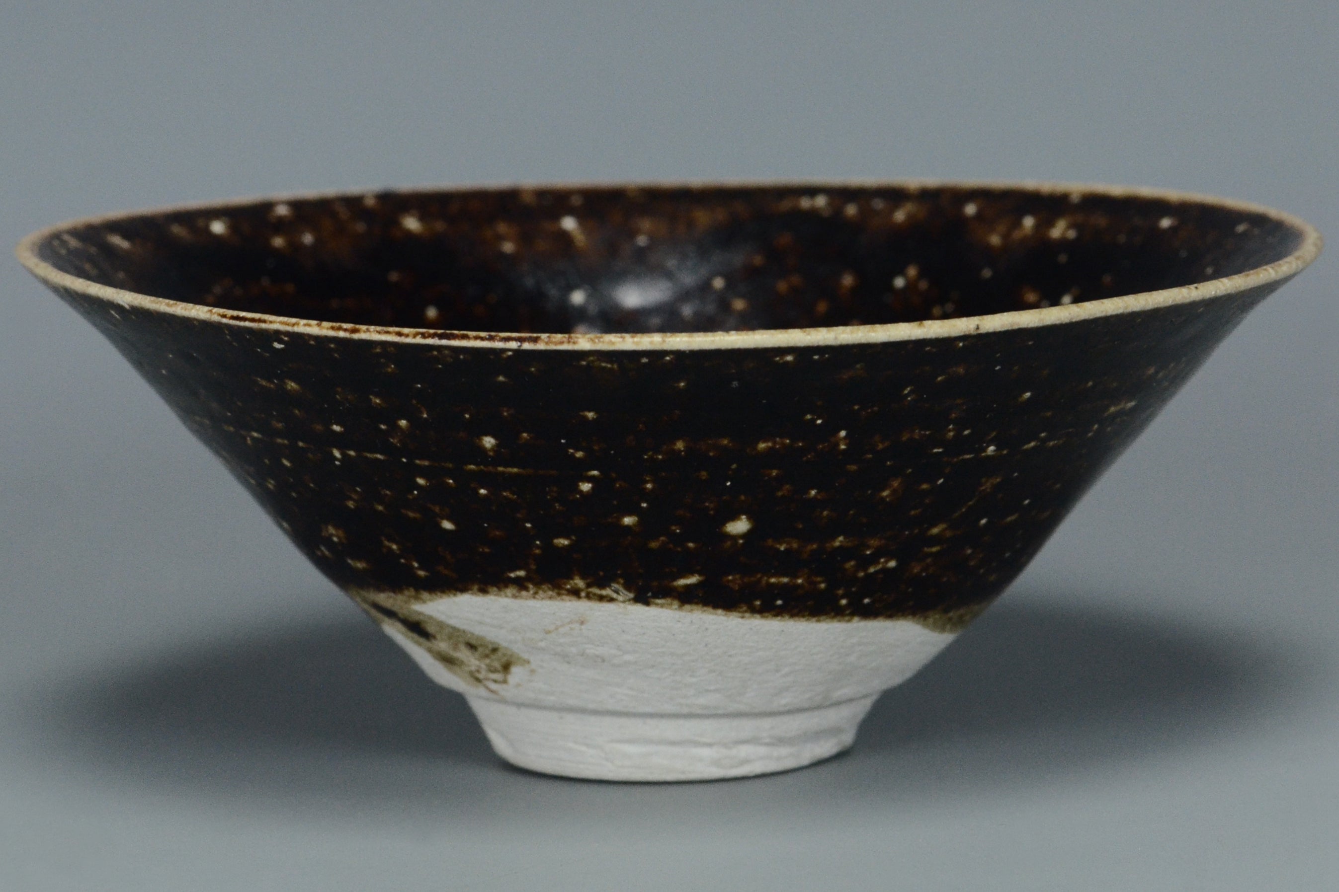 P861: Chinese Jizhou Leaf Bowl Song Dynasty Style