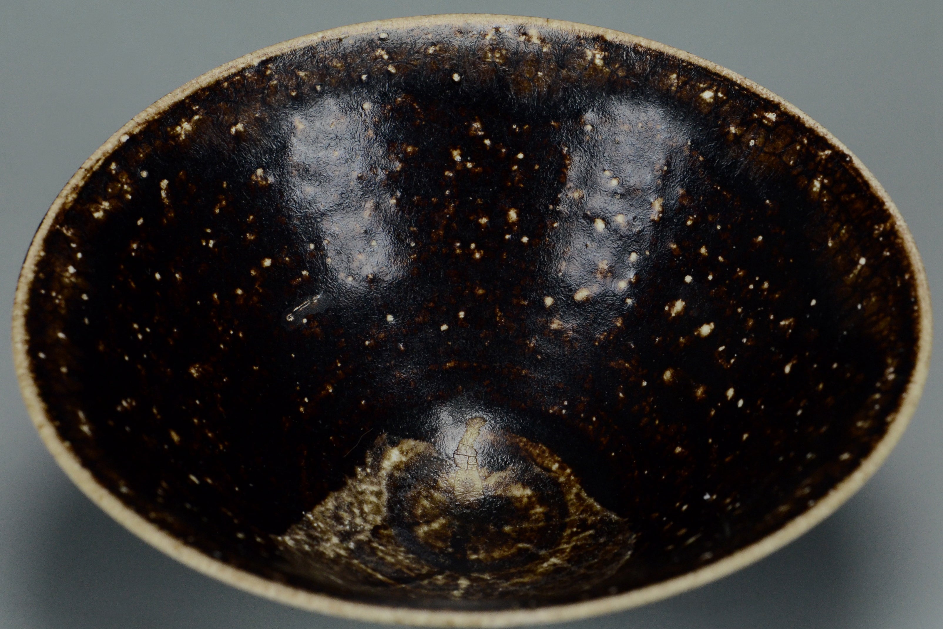 P861: Chinese Jizhou Leaf Bowl Song Dynasty Style