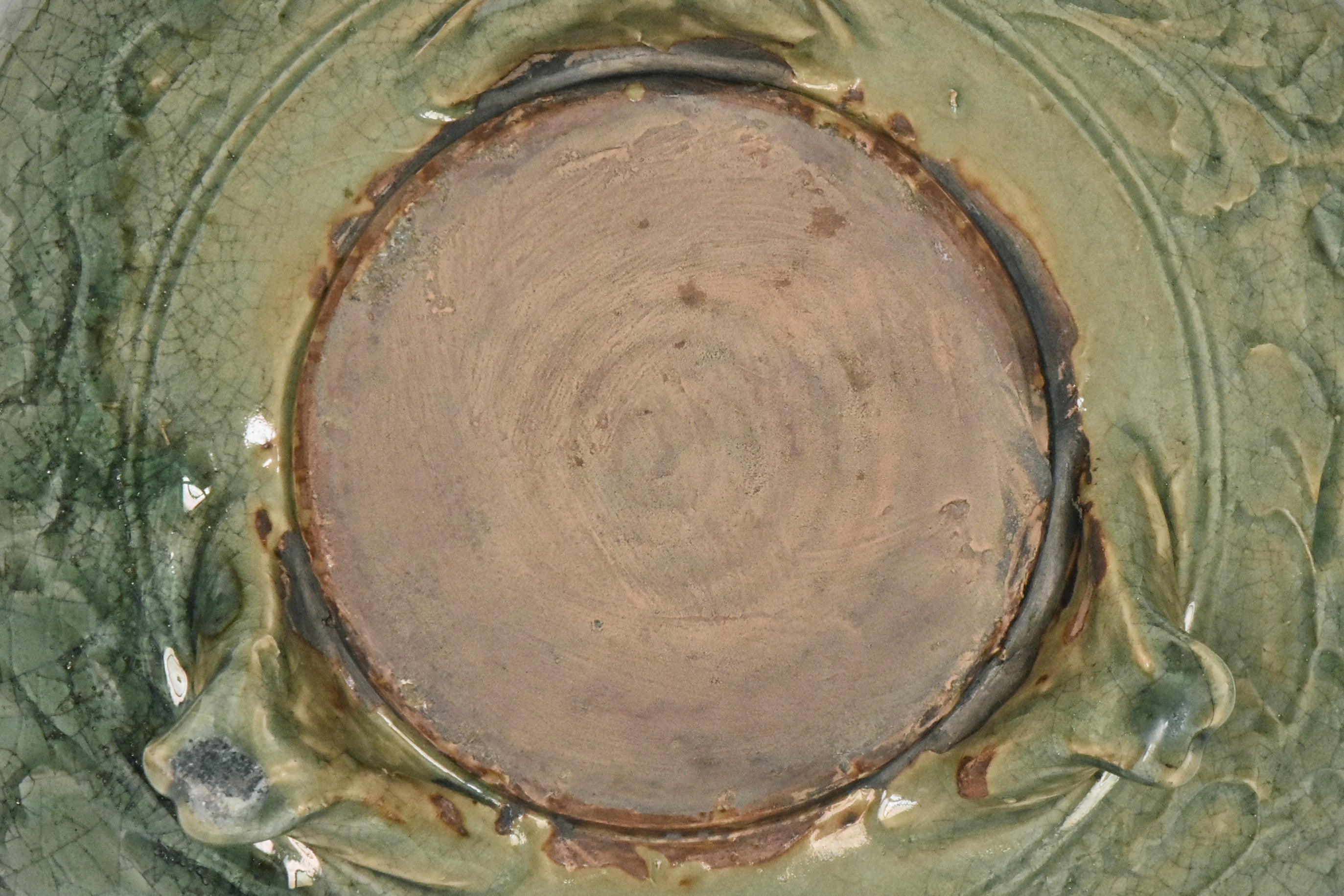 P929: Chinese Large Celadon Glazed Incense Burner Ming Dynasty Style
