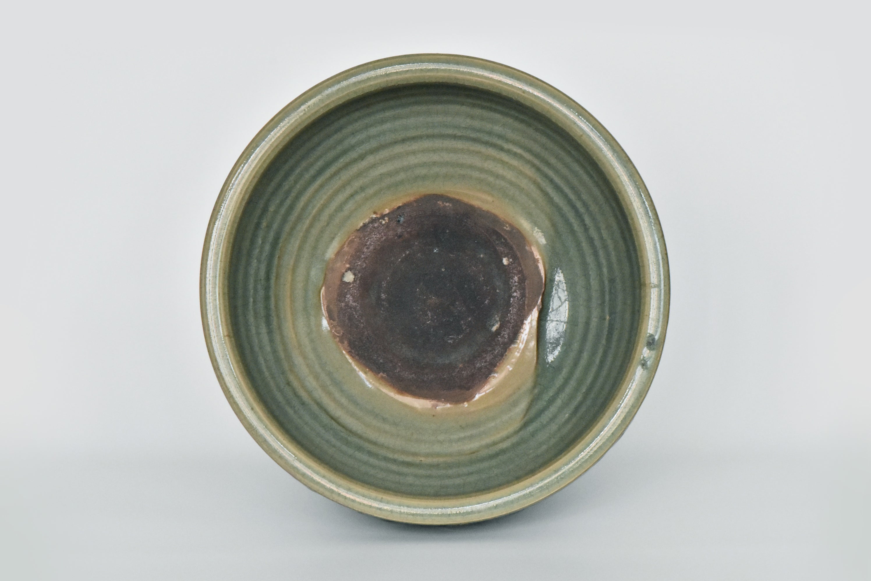 P929: Chinese Large Celadon Glazed Incense Burner Ming Dynasty Style