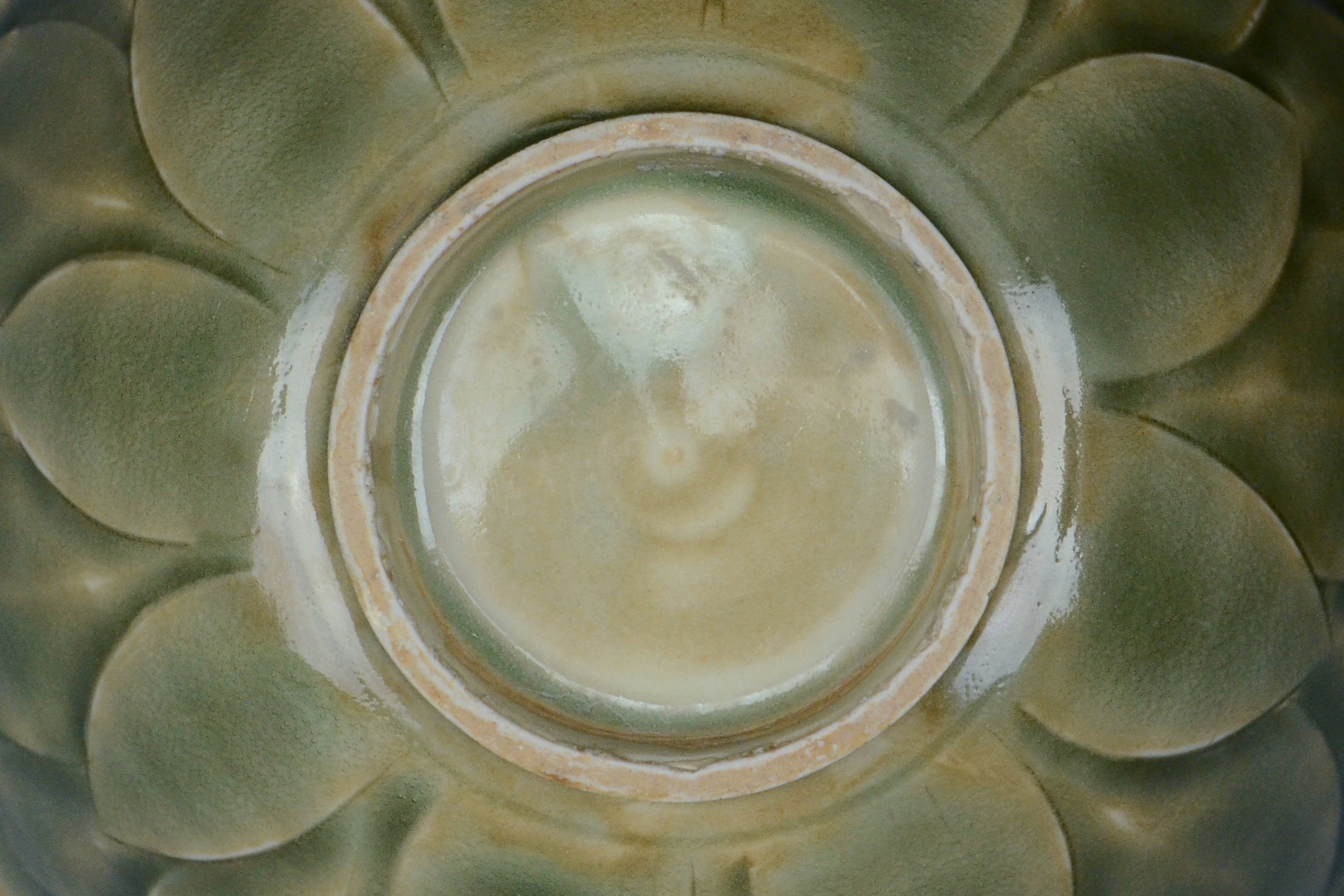 P943: Chinese Yaozhou Celadon Bowl Song Dynasty Style