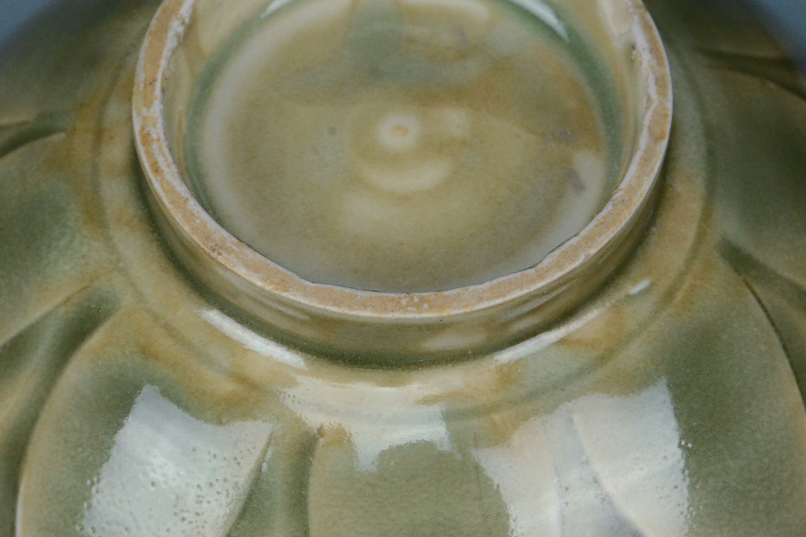 P943: Chinese Yaozhou Celadon Bowl Song Dynasty Style