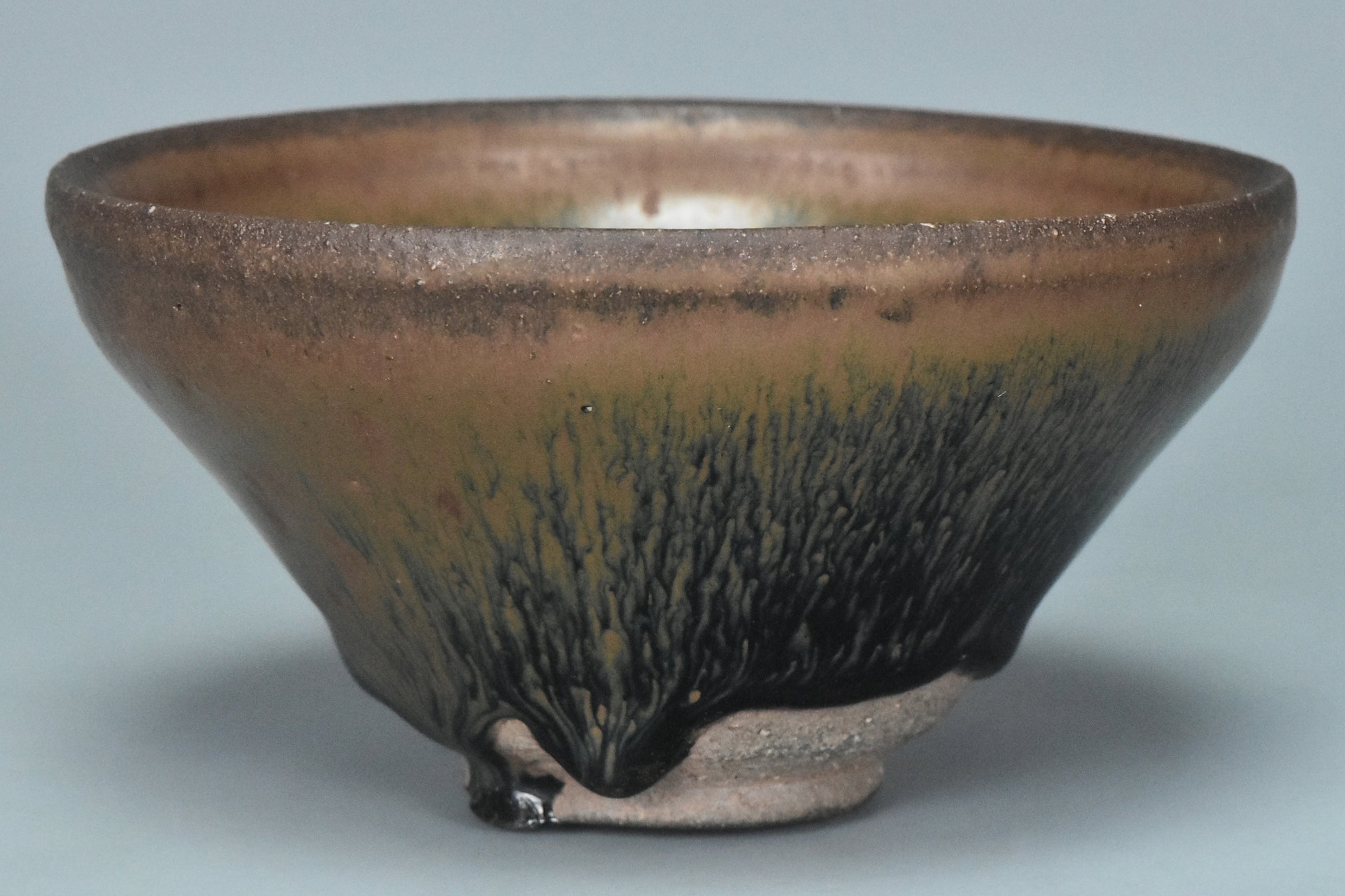 R002: Chinese Jianyao Hare's Fur Tea Bowl Song Dynasty Style