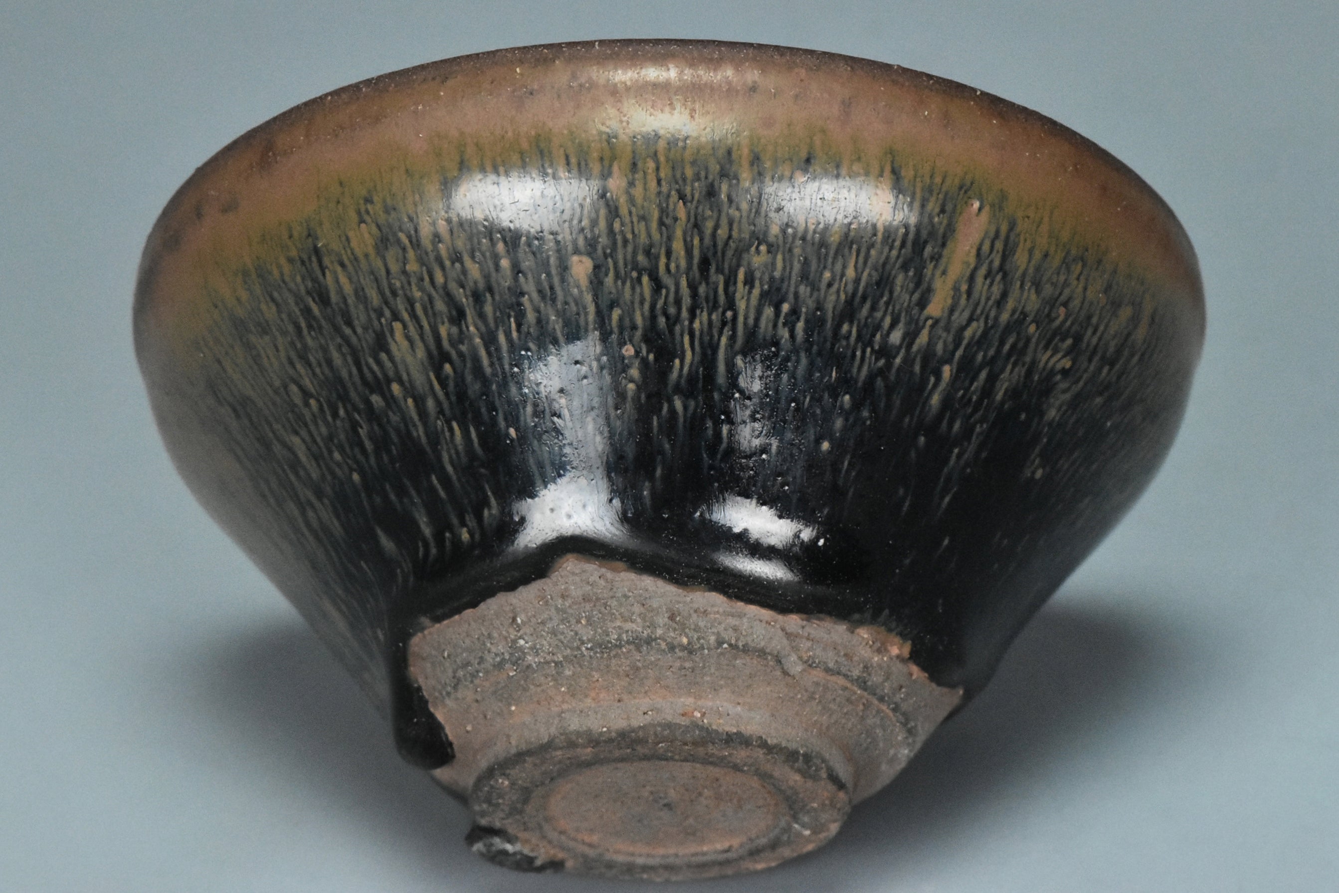R002: Chinese Jianyao Hare's Fur Tea Bowl Song Dynasty Style