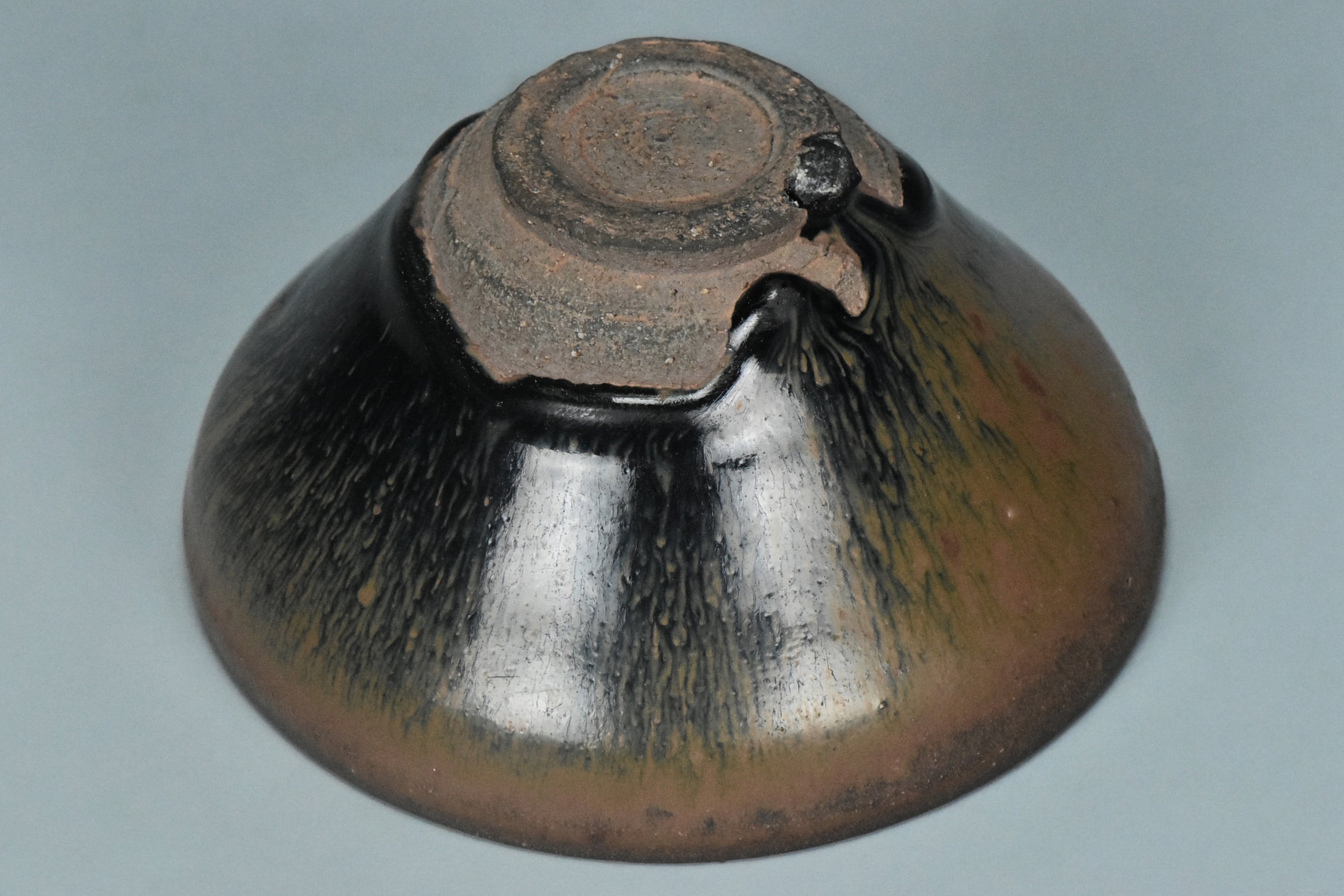 R002: Chinese Jianyao Hare's Fur Tea Bowl Song Dynasty Style