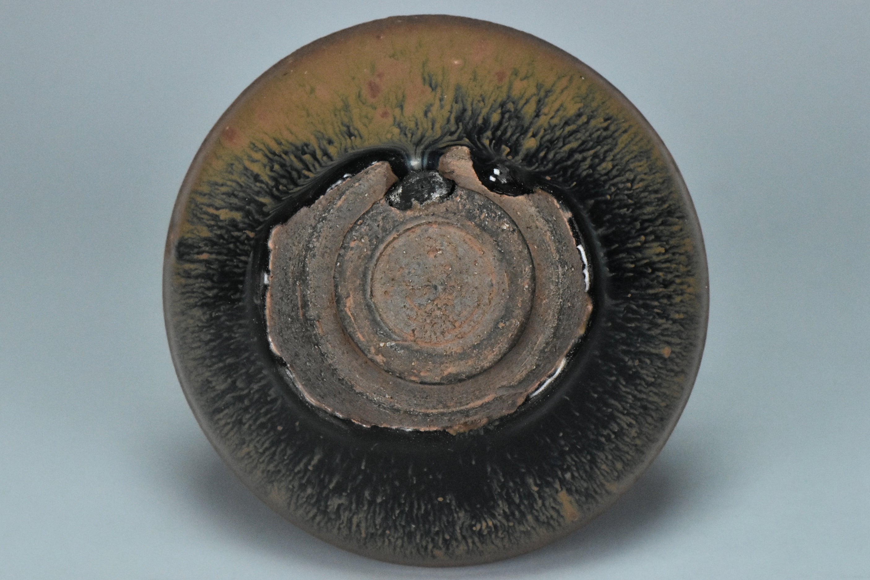 R002: Chinese Jianyao Hare's Fur Tea Bowl Song Dynasty Style