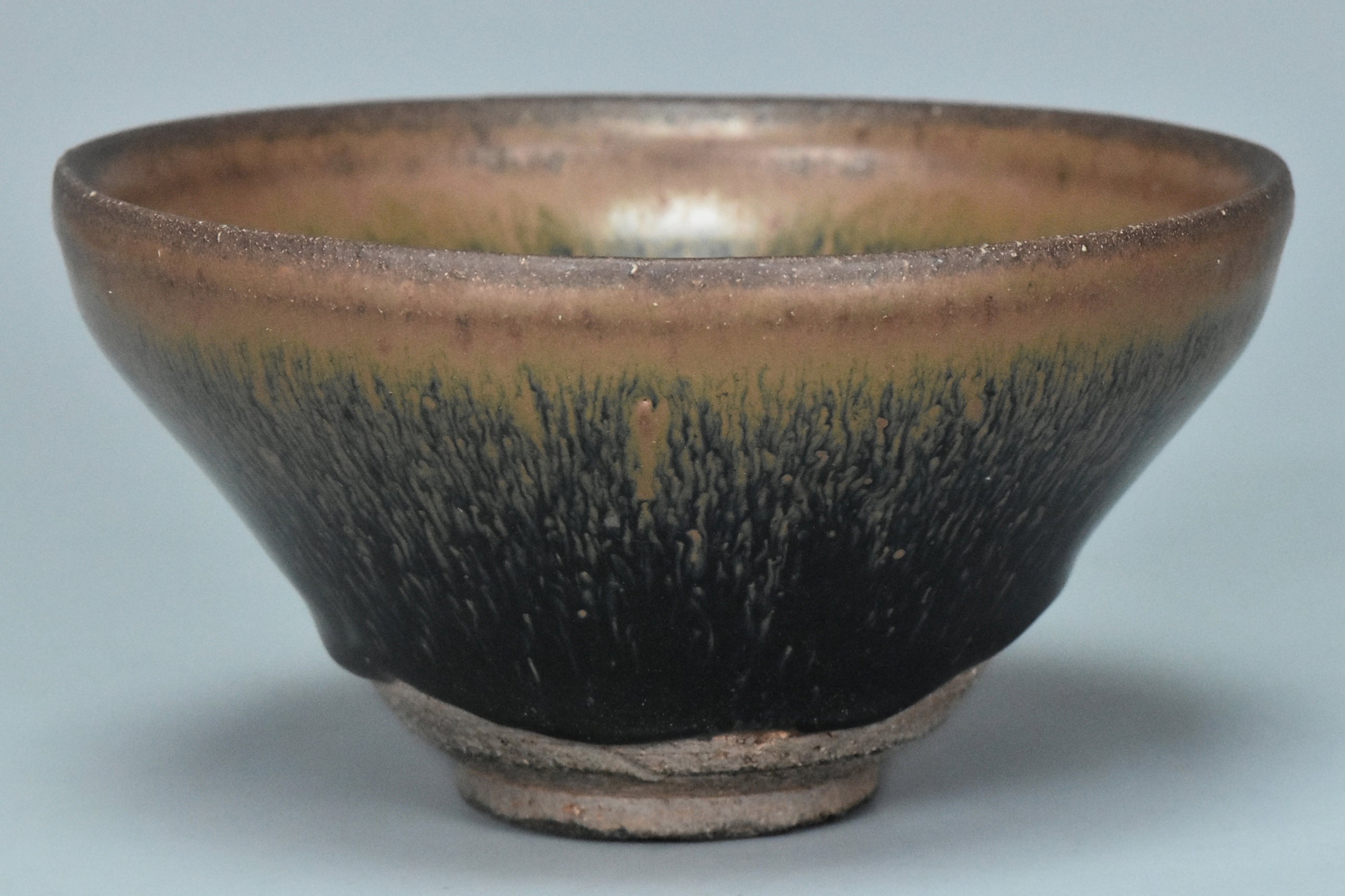 R002: Chinese Jianyao Hare's Fur Tea Bowl Song Dynasty Style