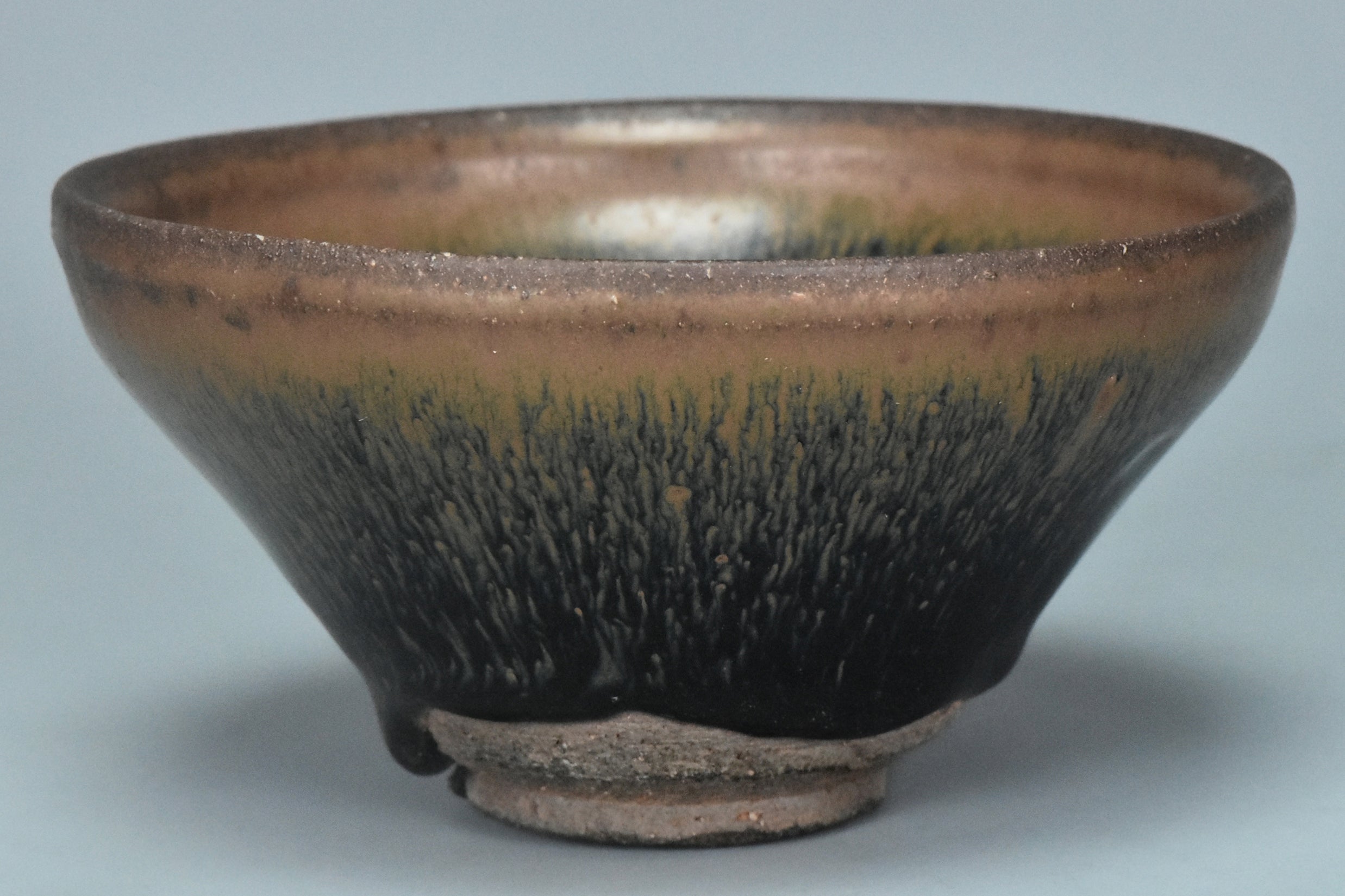 R002: Chinese Jianyao Hare's Fur Tea Bowl Song Dynasty Style