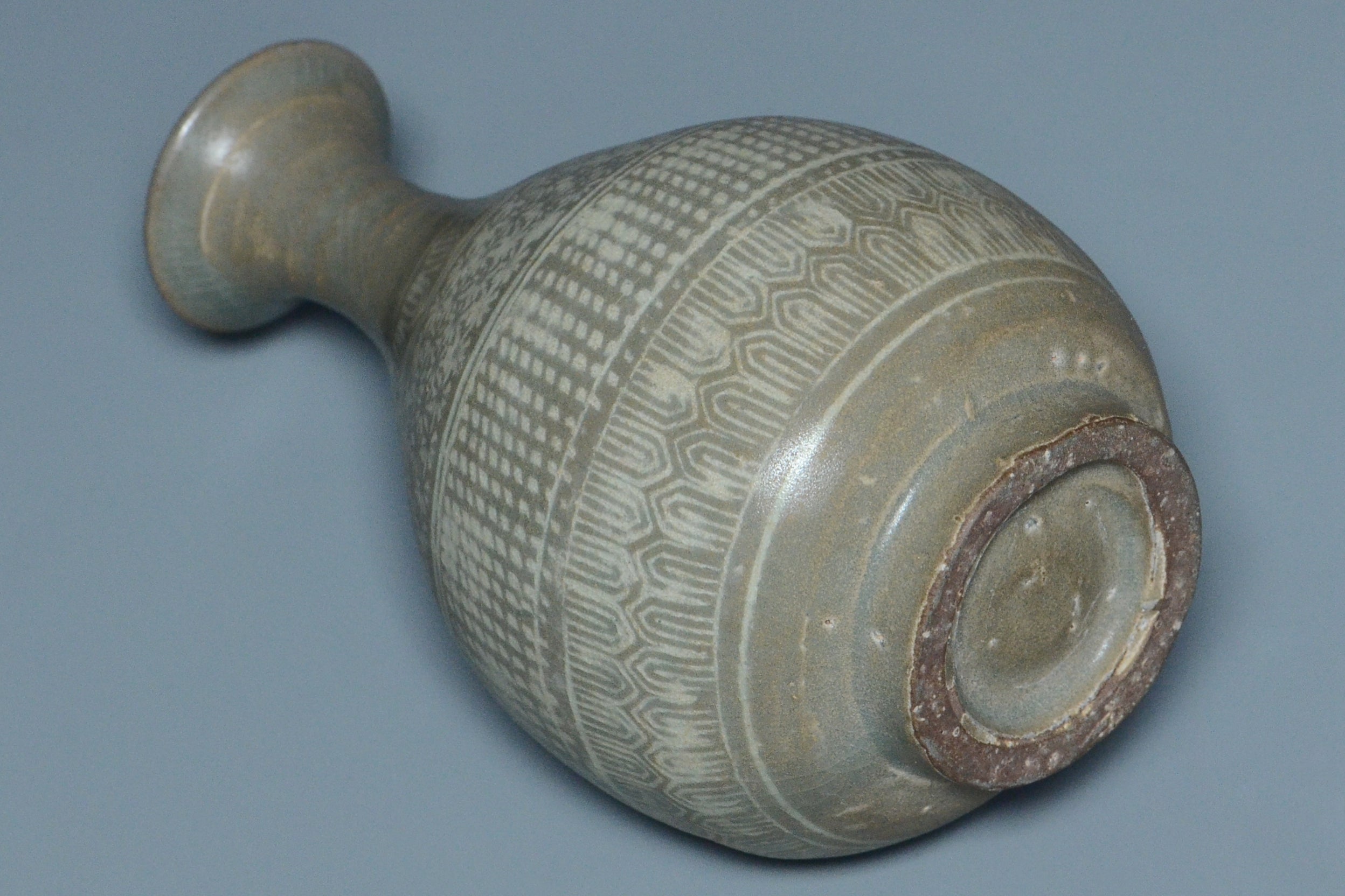 R101: Korean Celadon Vase Koryo Dynasty Style