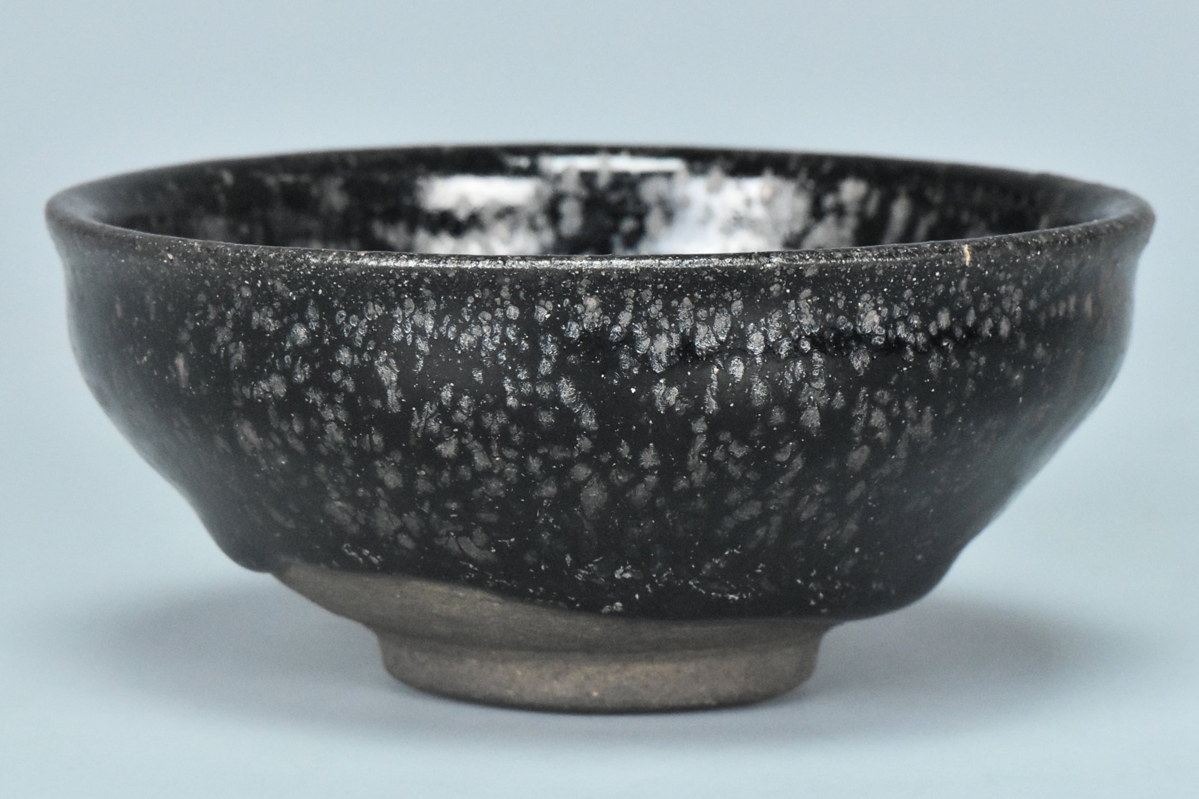 R109: Chinese Black Glazed Oil Spot Bowl Jin Dynasty Style