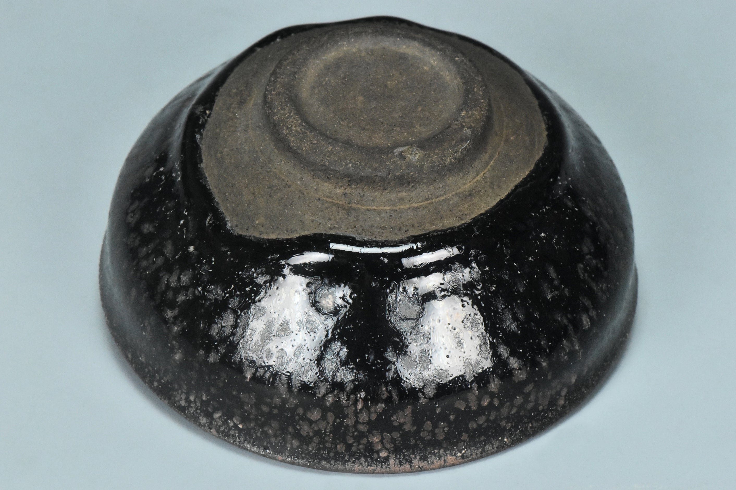 R109: Chinese Black Glazed Oil Spot Bowl Jin Dynasty Style