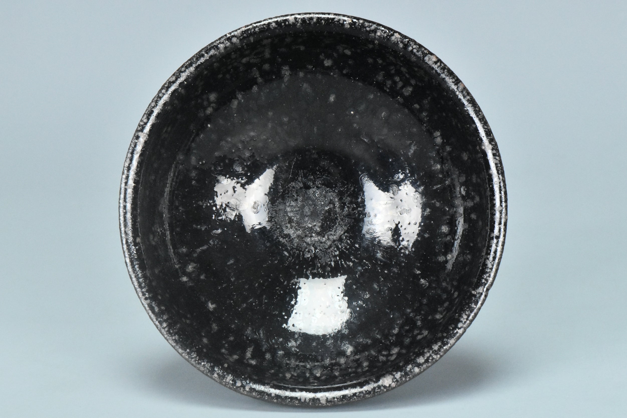 R109: Chinese Black Glazed Oil Spot Bowl Jin Dynasty Style