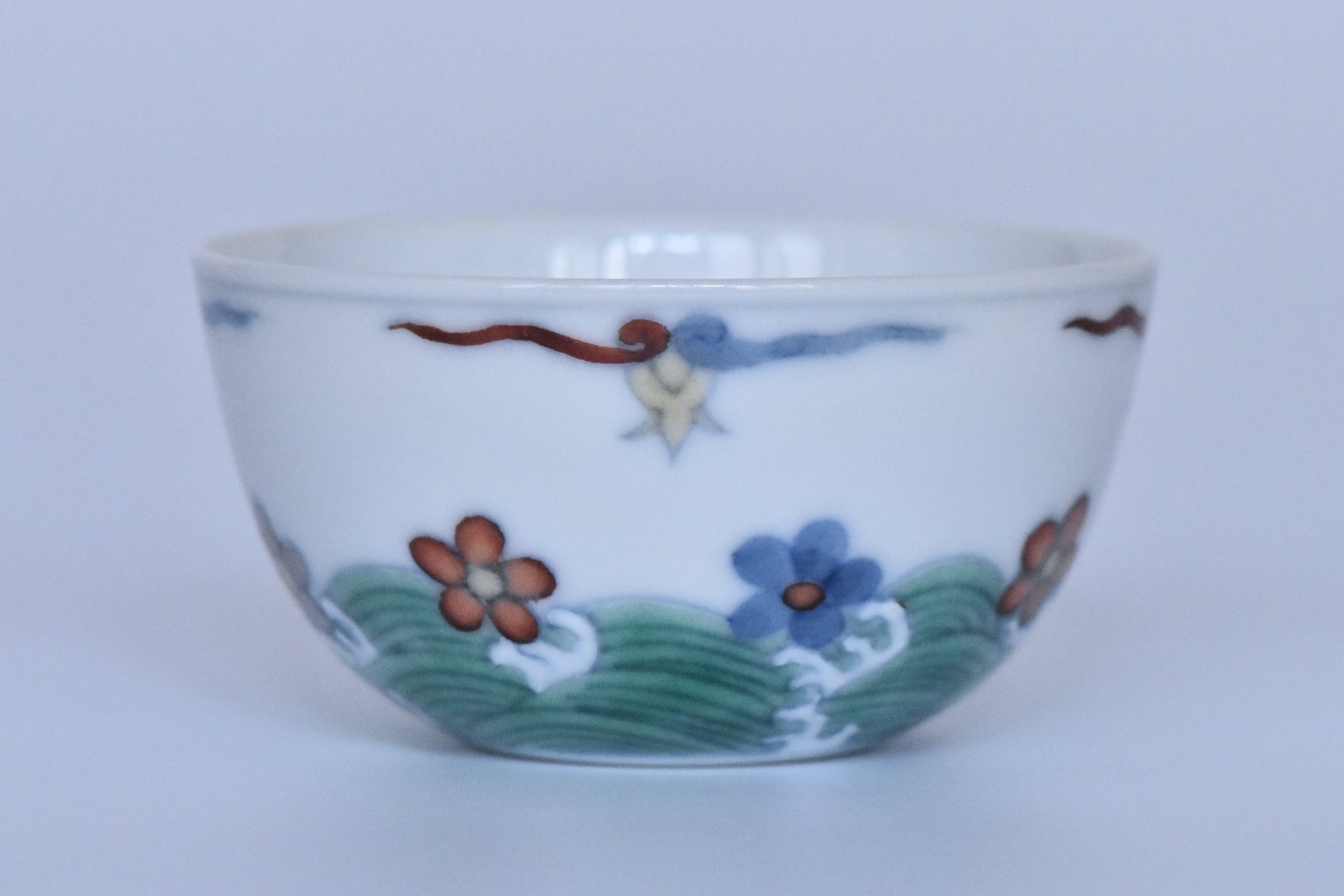 R178: Chinese Doucai Cup Chenghua Mark Ming Dynasty Style