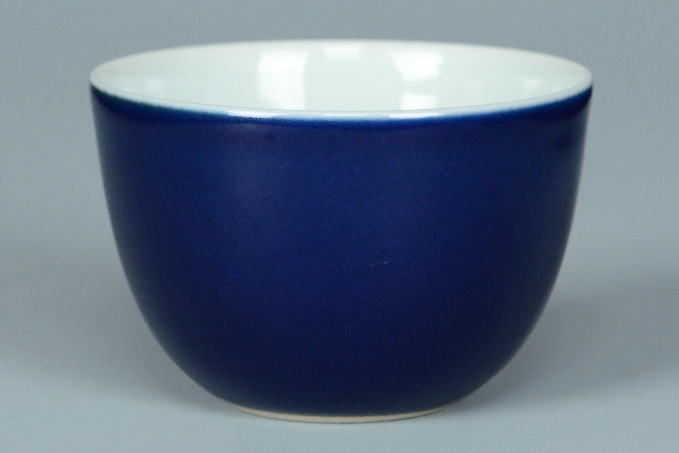 R278: Chinese Blue Glazed Cup Chenghua Mark Qing Yongzheng Style