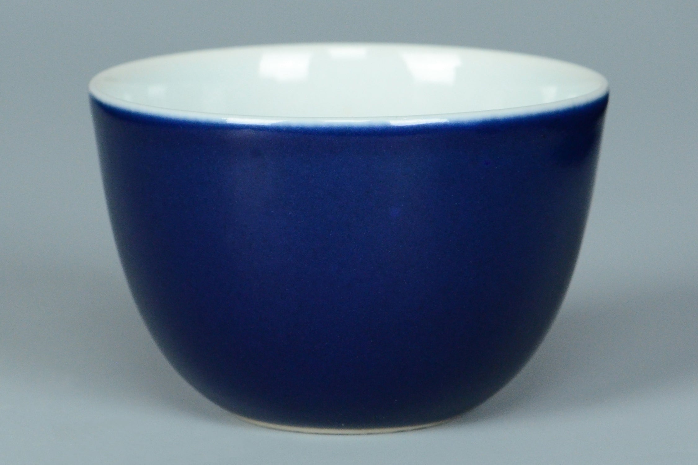 R278: Chinese Blue Glazed Cup Chenghua Mark Qing Yongzheng Style