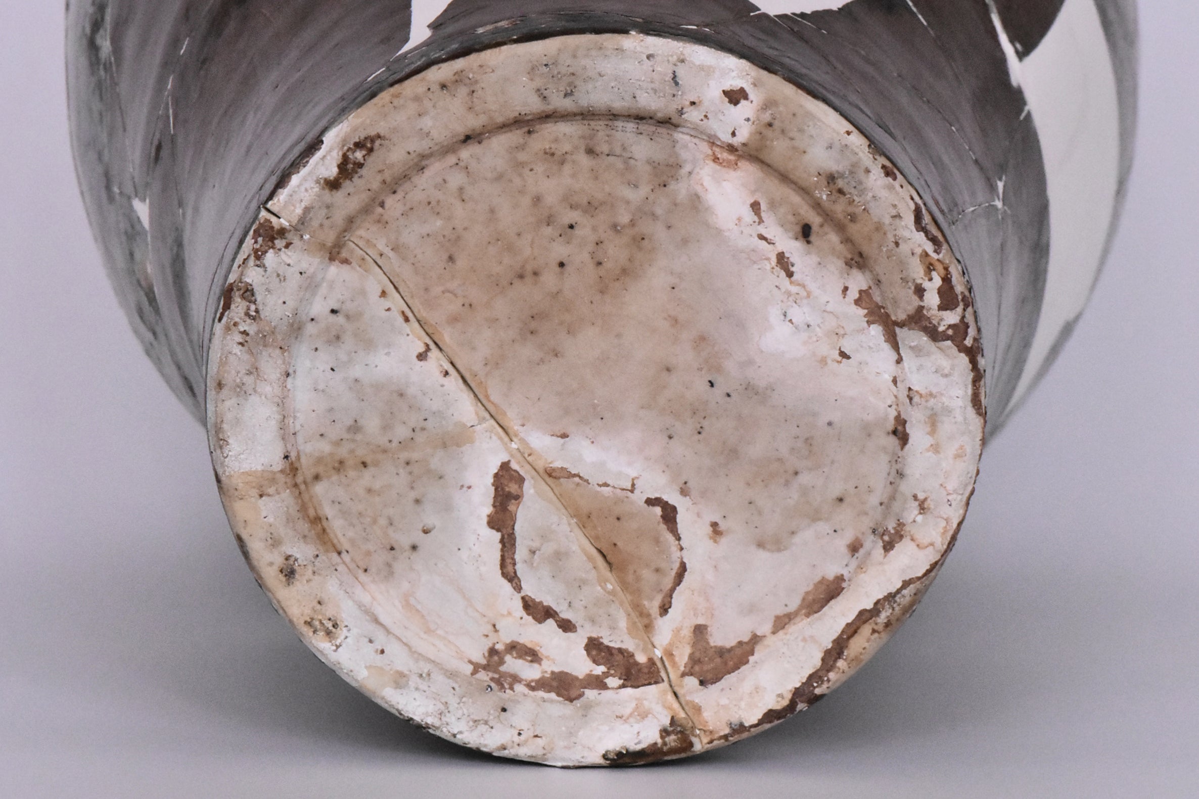 R291: Large Chinese Coffee Glazed Dragon Vase Ming Dynasty Yongle Style