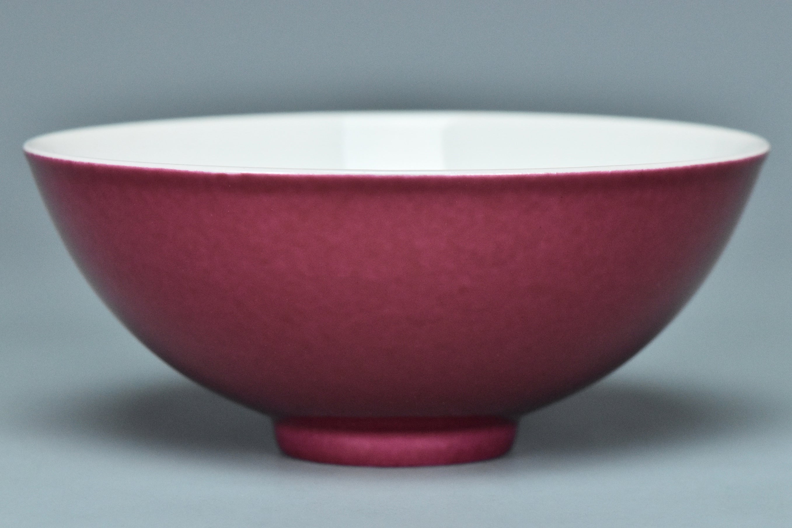 R303: Chinese Ruby Red Cup Yongzheng Mark Qing Dynasty Style