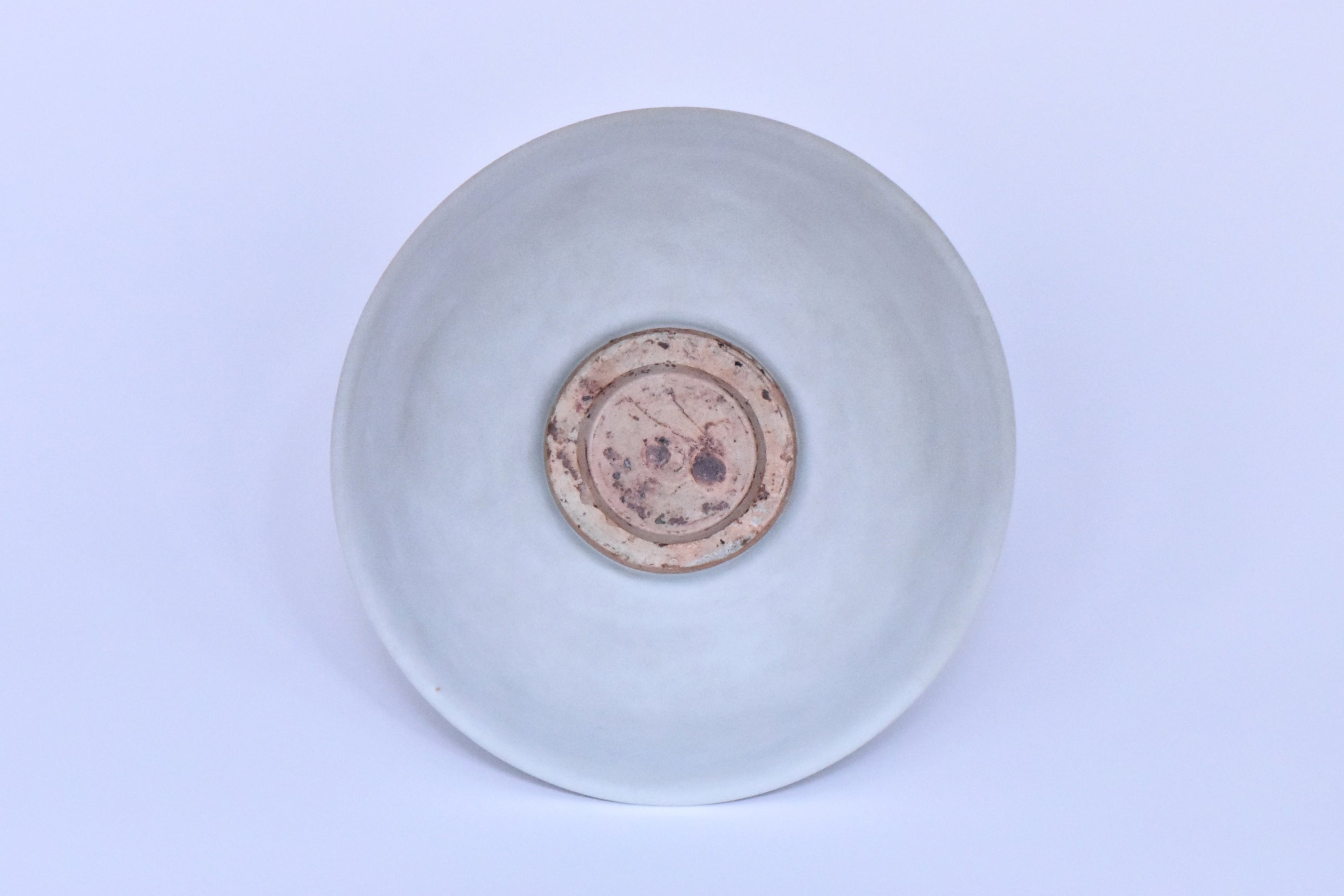 P902: Chinese Shufu White Glazed Dragon Bowl Yuan Dynasty Style