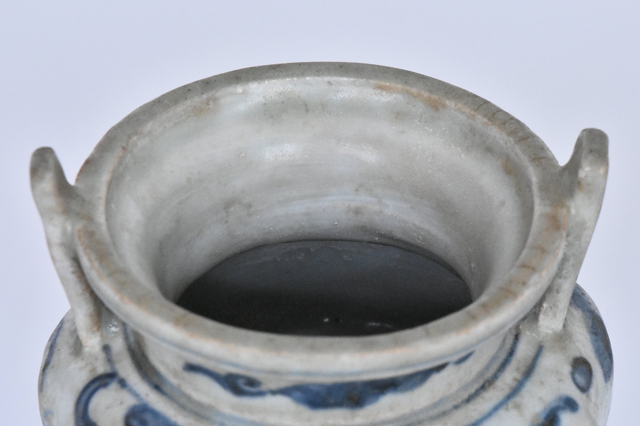 P931: Chinese Incense Burner Longqing Mark Ming Dynasty Style