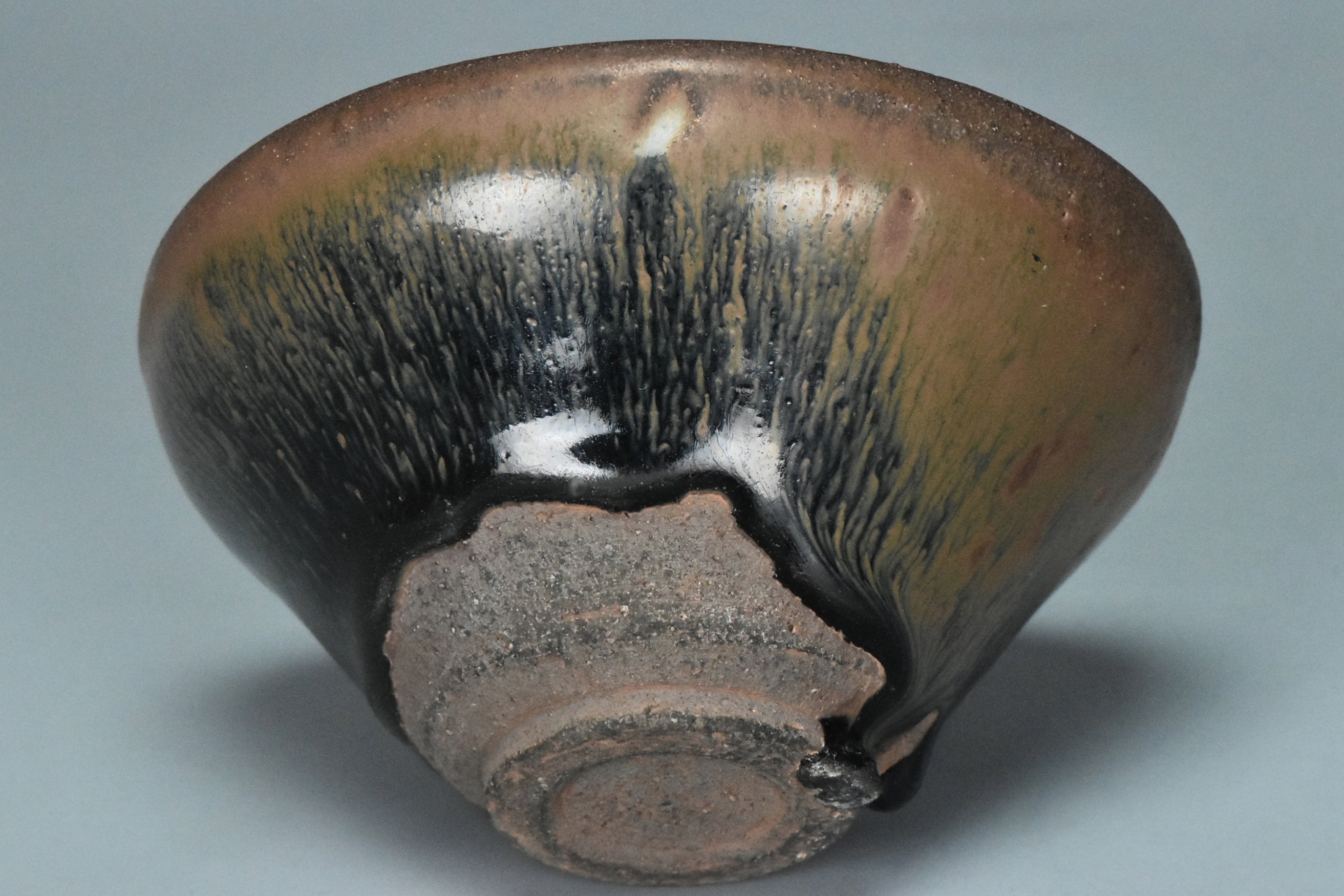 R002: A CHINESE SONG DYNASTY STYLE JIANYAO HARE'S FUR TEA BOWL