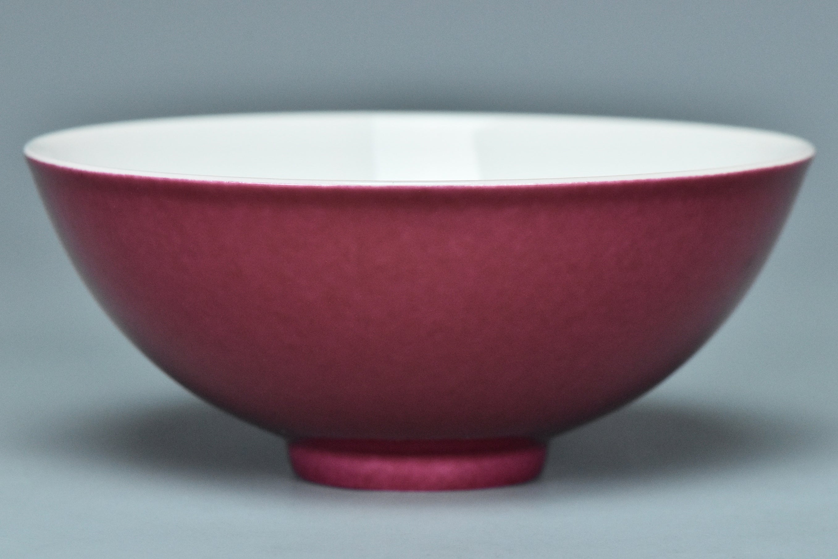 R303: A CHINESE QING DYNASTY STYLE RUBY RED CUP YONGZHENG MARK