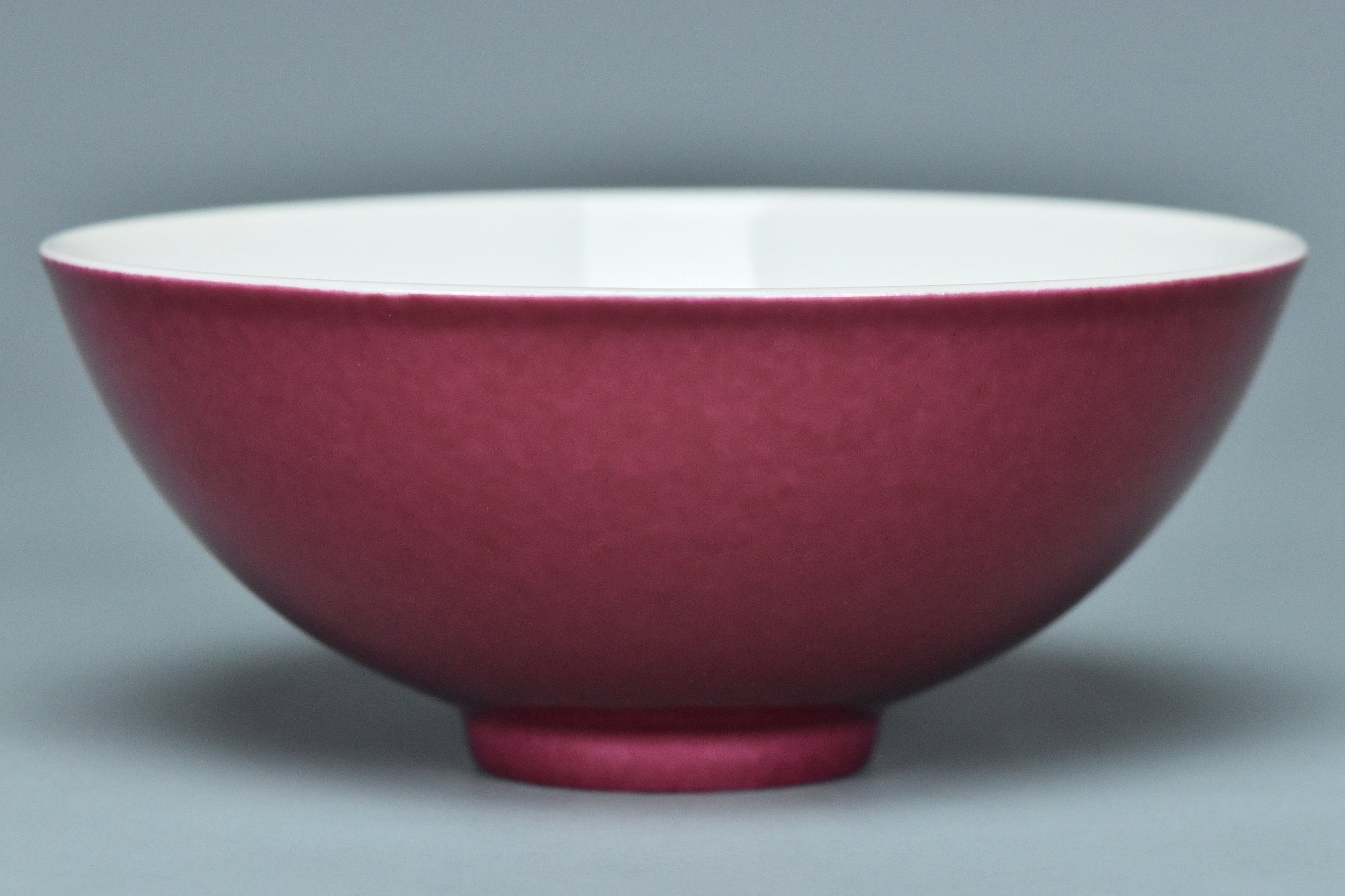 R303: A CHINESE QING DYNASTY STYLE RUBY RED CUP YONGZHENG MARK